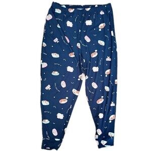 Joyspun Pajama Pants Size Large 12/14 Dog Gone Tired Women's Lounge